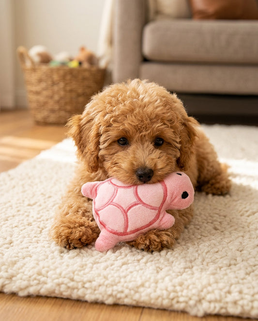Shellby the Squeaky Turtle Plush