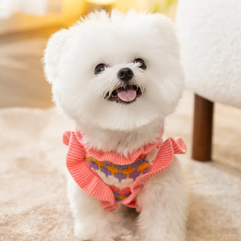 Cozy Turtleneck Knit Sweater for Dogs