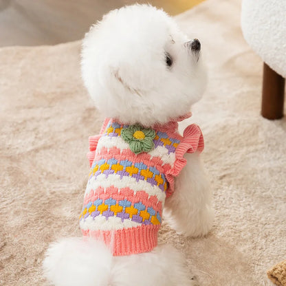 Cozy Turtleneck Knit Sweater for Dogs