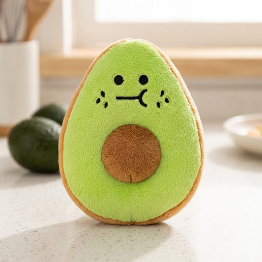 Avo & Kiwi Squeaky Fruit Toy