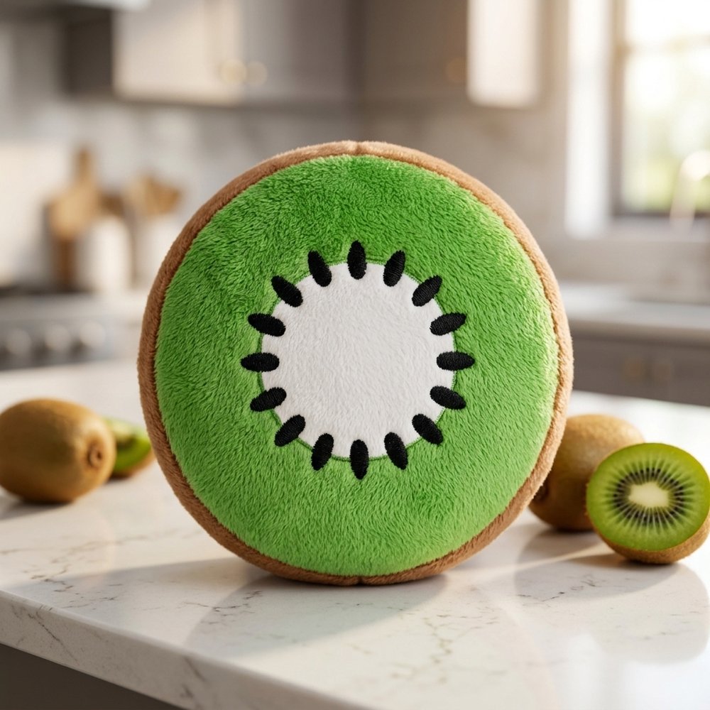 Avo & Kiwi Squeaky Fruit Toy