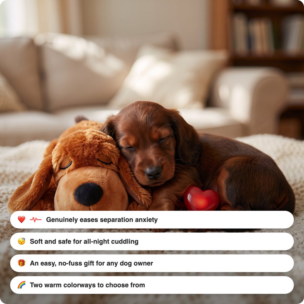 Cozy Companion Heartbeat Plush