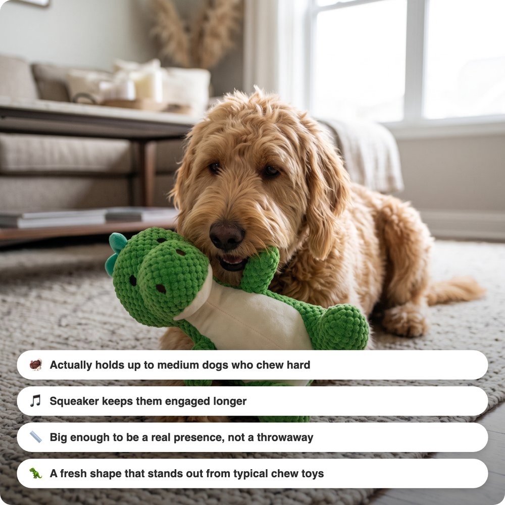 Rex the Chompy Dino Plush