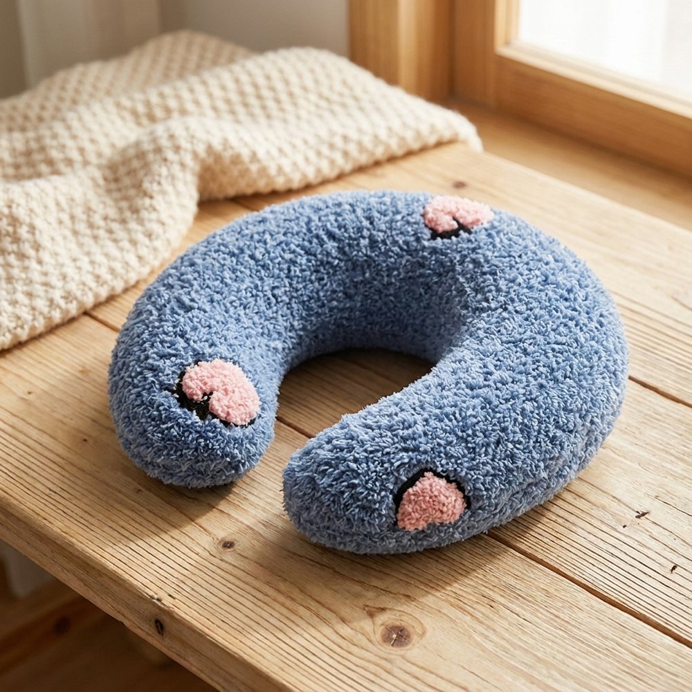 Cozy U-Shaped Pet Neck Pillow