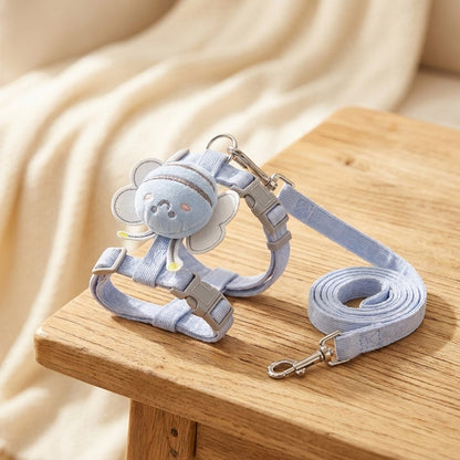 Adjustable Bee Cat Harness & Leash Set