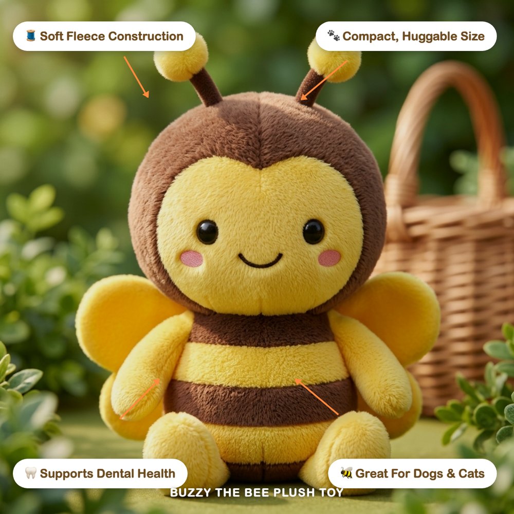Buzzy the Bee Plush Toy