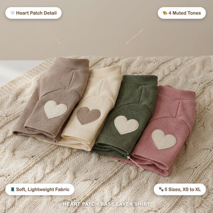 Heart Patch Base Layer Shirt for Dogs