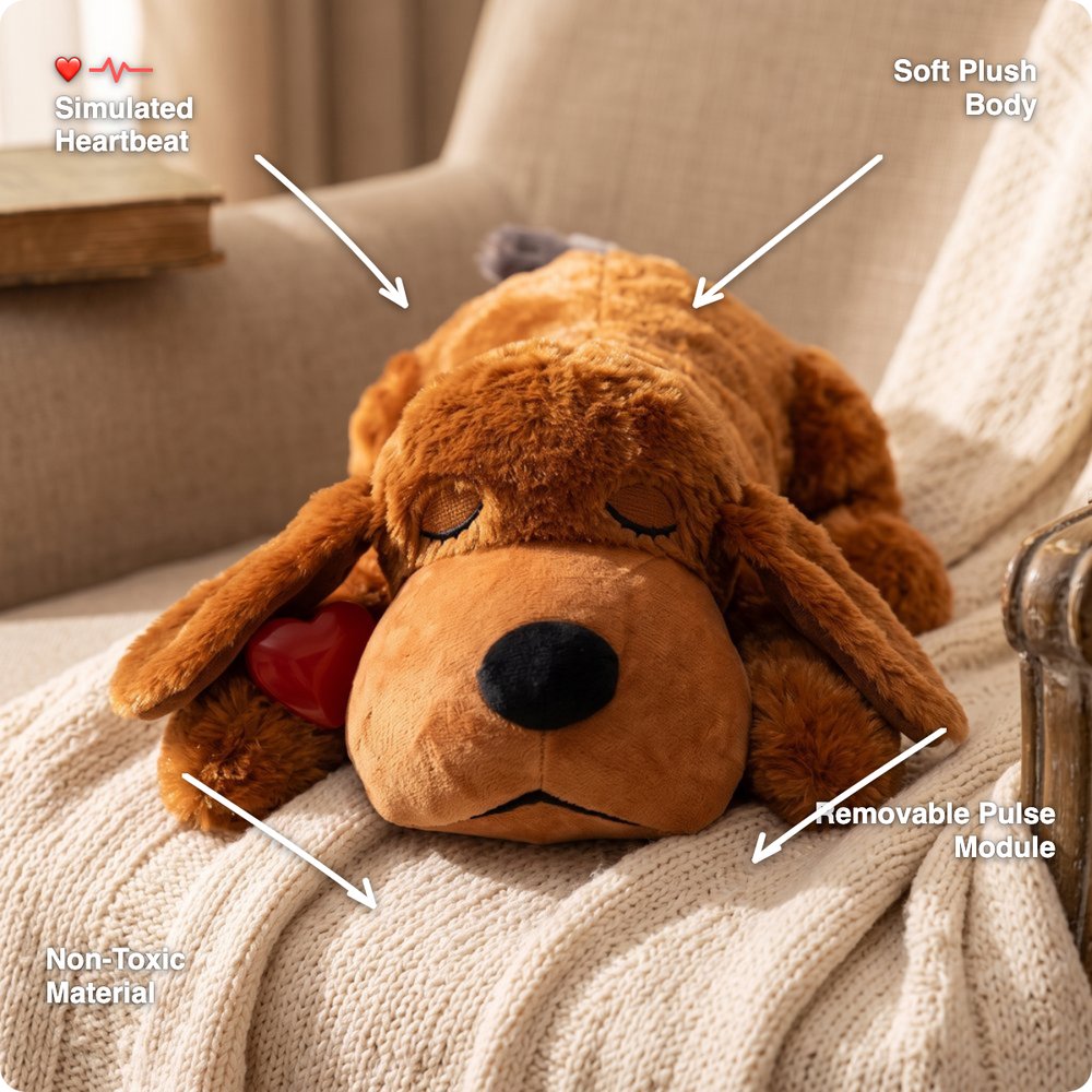 Cozy Companion Heartbeat Plush