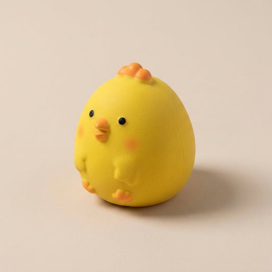 Squeaky Rubber Chick Dog Toy