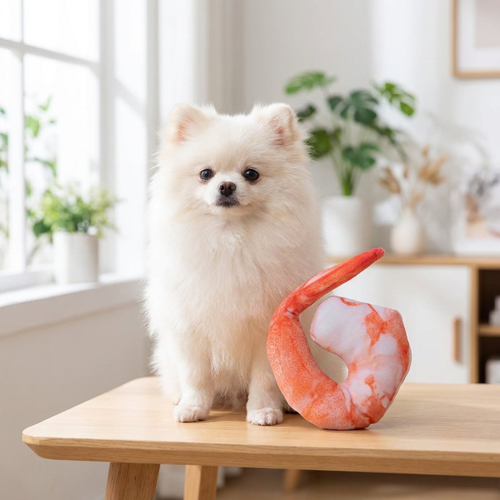 Foodie Squeaky Plush Toy for Dogs