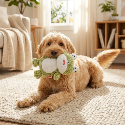 Cuddly Squeaky Plush Companion Toy