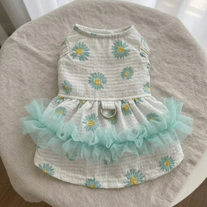 Daisy Tulle Ruffle Dress