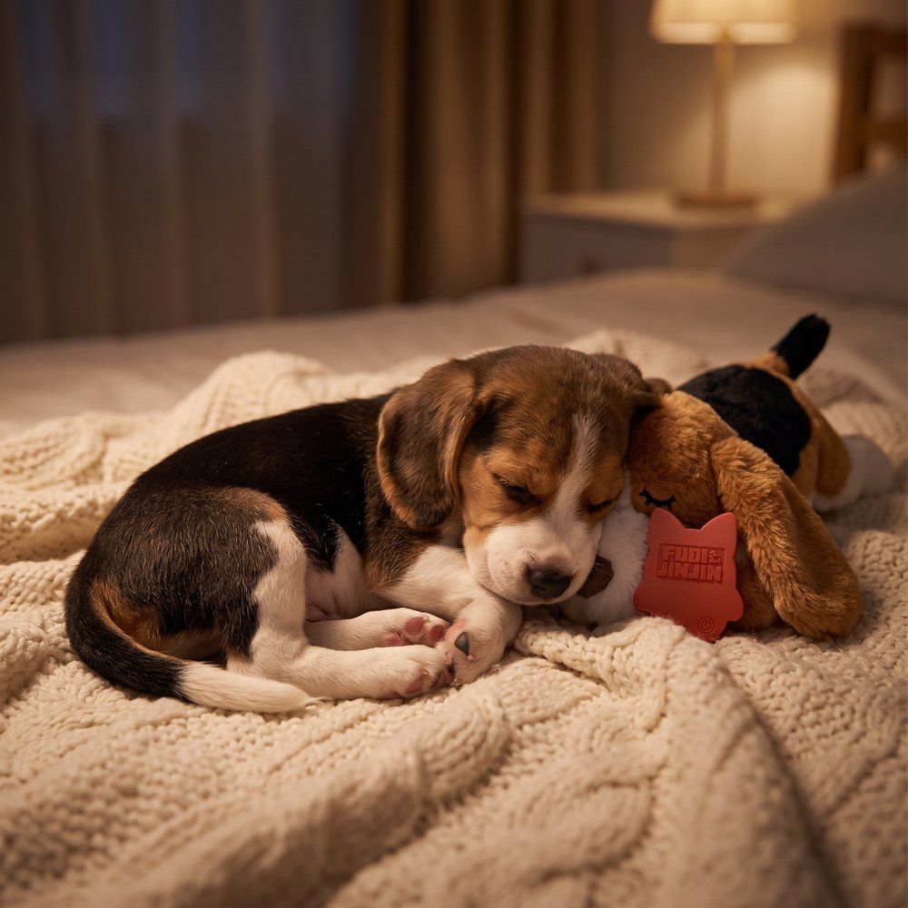 Sleepy Pup Heartbeat Companion
