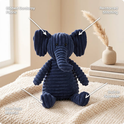 Squeaky Molar Plush
