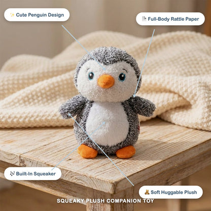 Cuddly Squeaky Plush Companion Toy