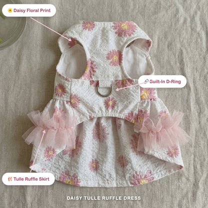 Daisy Tulle Ruffle Dress