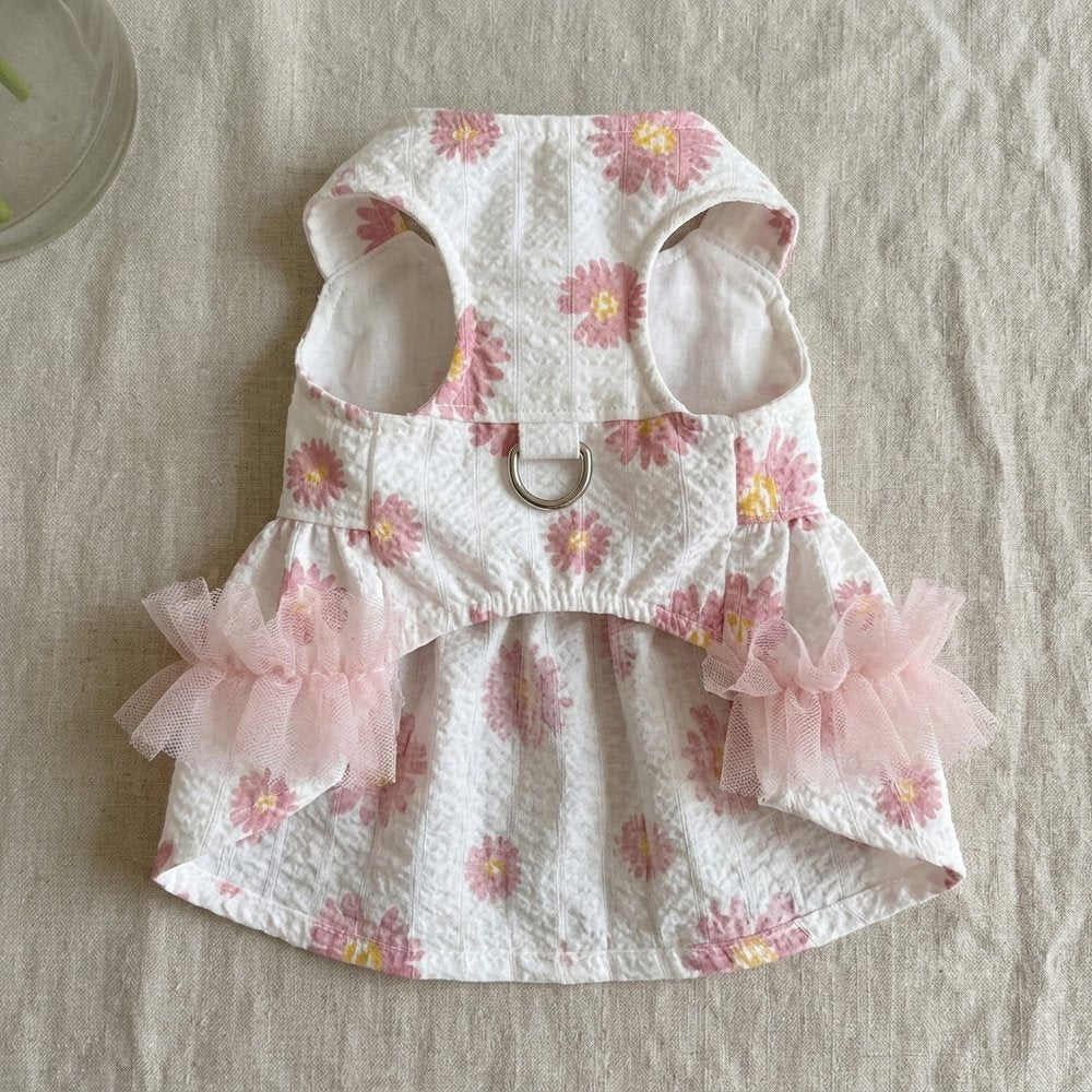 Daisy Tulle Ruffle Dress