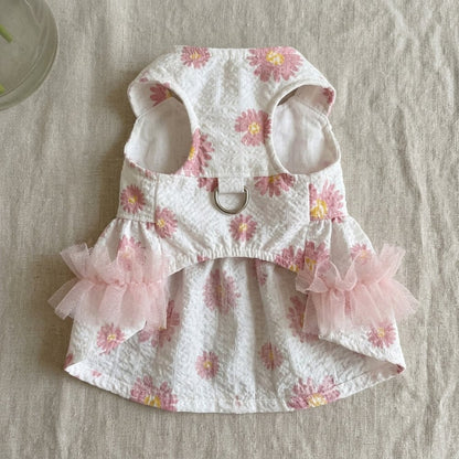 Daisy Tulle Ruffle Dress