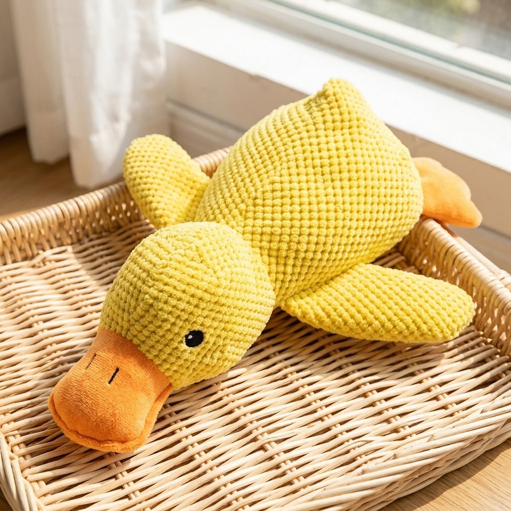 Quackers the Tough-Chew Duck Plush