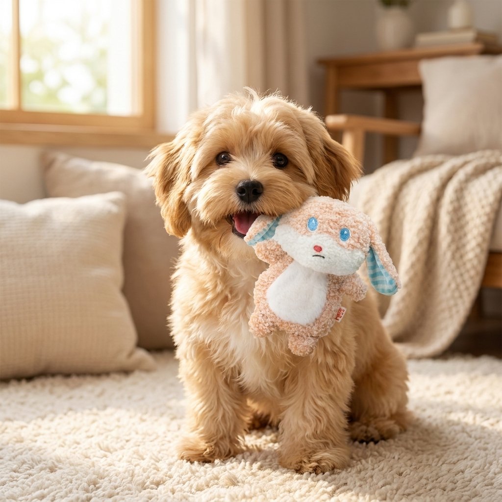 Cuddly Squeaky Plush Companion Toy