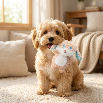 Cuddly Squeaky Plush Companion Toy