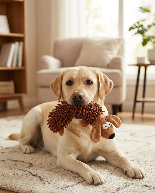 Shaggy the Mop-Fur Pup Plush