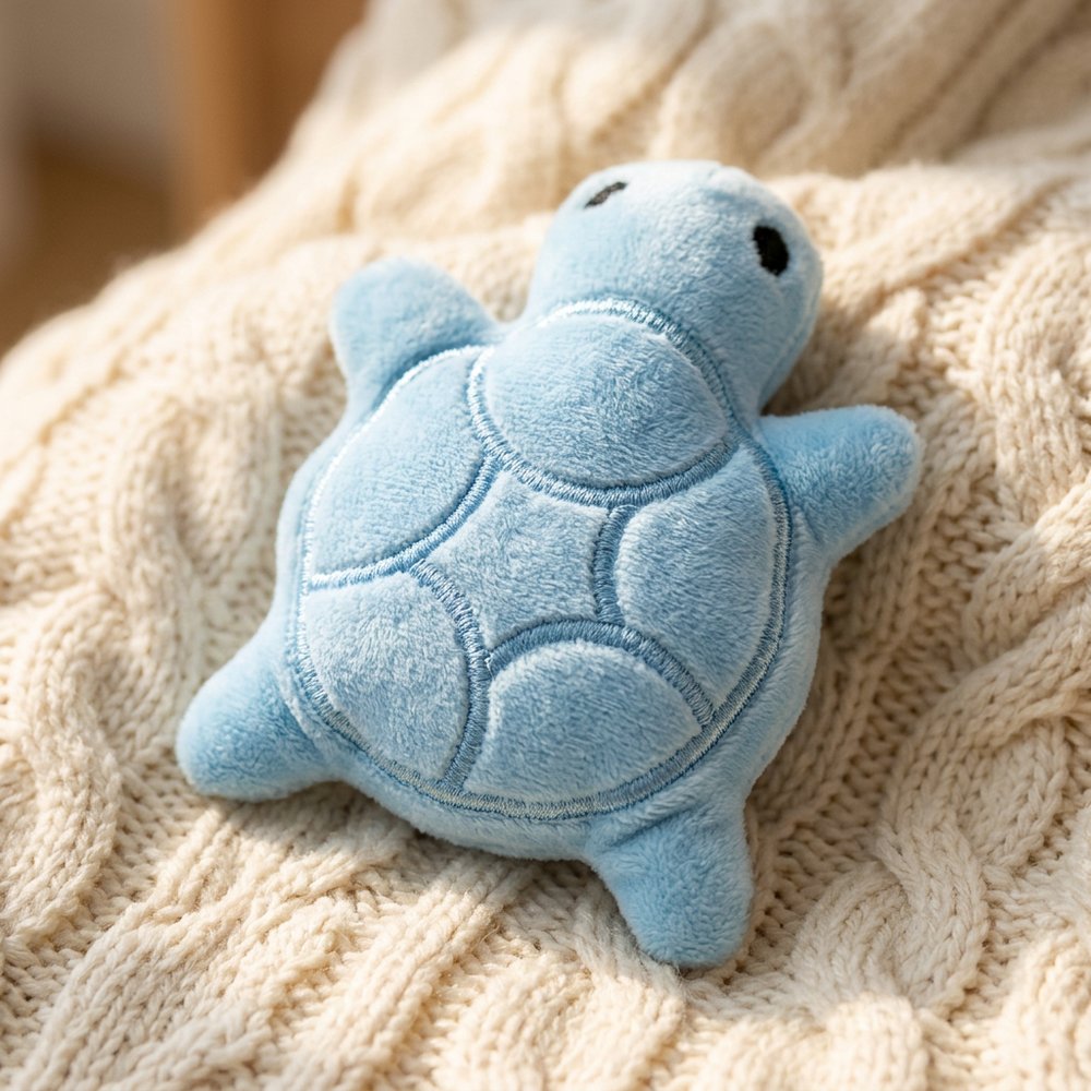 Shellby the Squeaky Turtle Plush