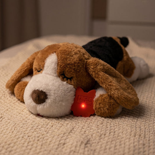 Sleepy Pup Heartbeat Companion