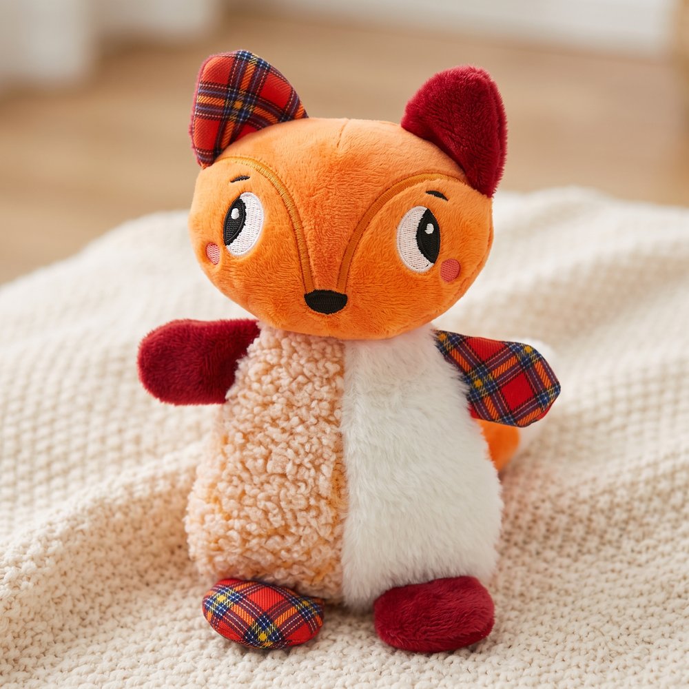 Crinkle Buddies Squeaky Plush