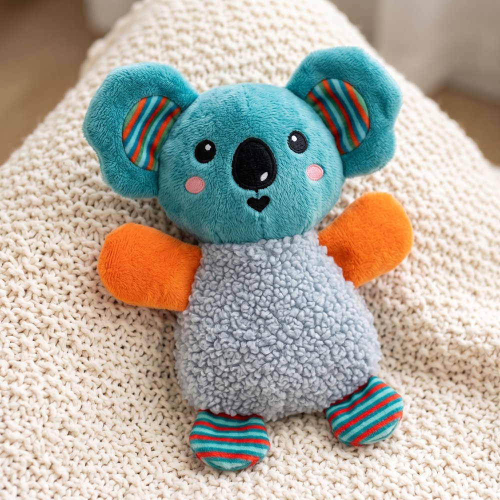 Crinkle Buddies Squeaky Plush