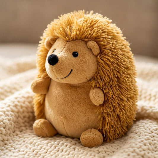 Spike the Squeaky Hedgehog Plush