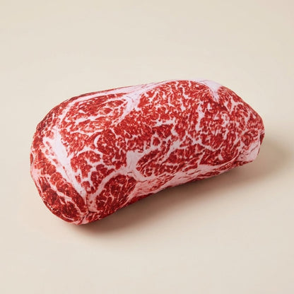 Realistic Steak Squeaky Chew Toy for Dogs