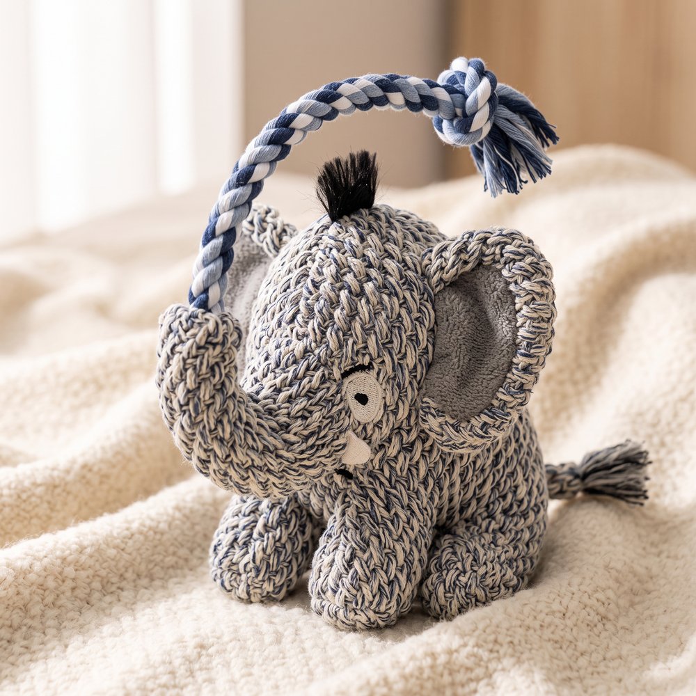 Tuff Weave Rope Plush Dog Toy