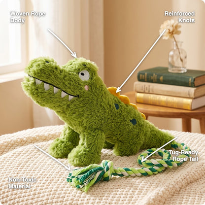 Tuff Weave Rope Plush Dog Toy