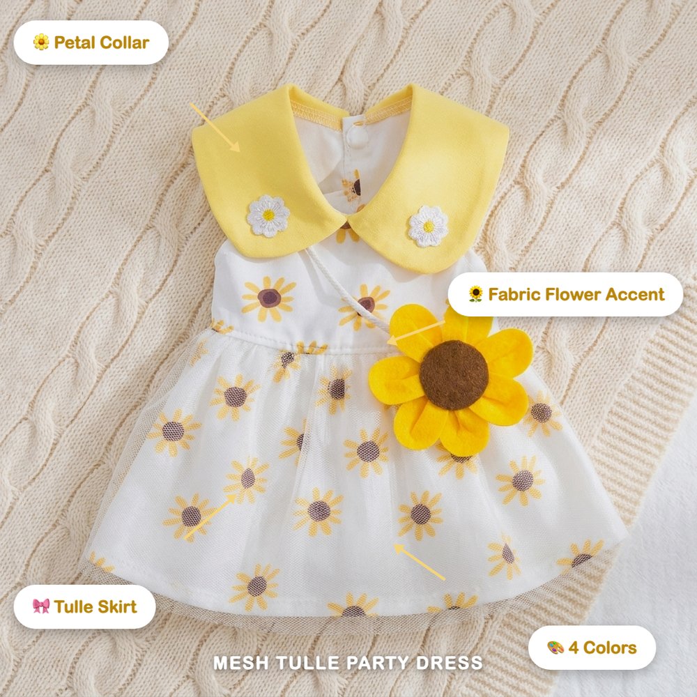 Mesh Tulle Party Dress for Dogs