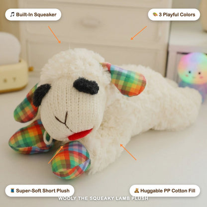 Wooly the Squeaky Lamb Plush
