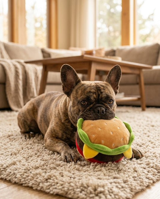Yappy Meal Squeaky Chew Toy Set