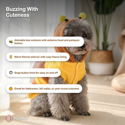Bee Costume Hoodie for Dogs
