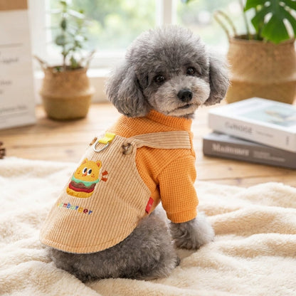 Hamburger Bear Jumper Dress