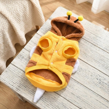 Bee Costume Hoodie for Dogs